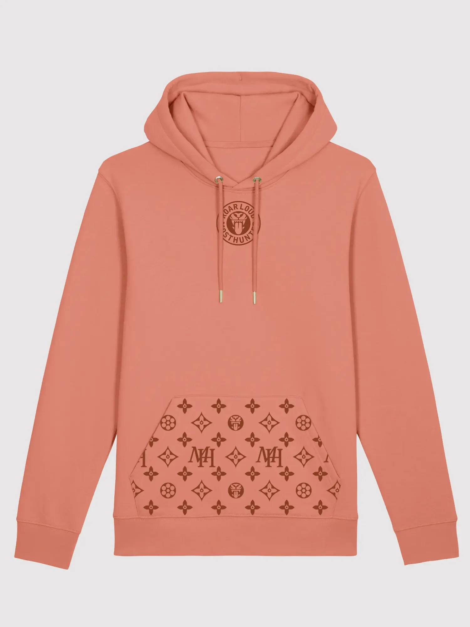 dessin hoodie aard roze