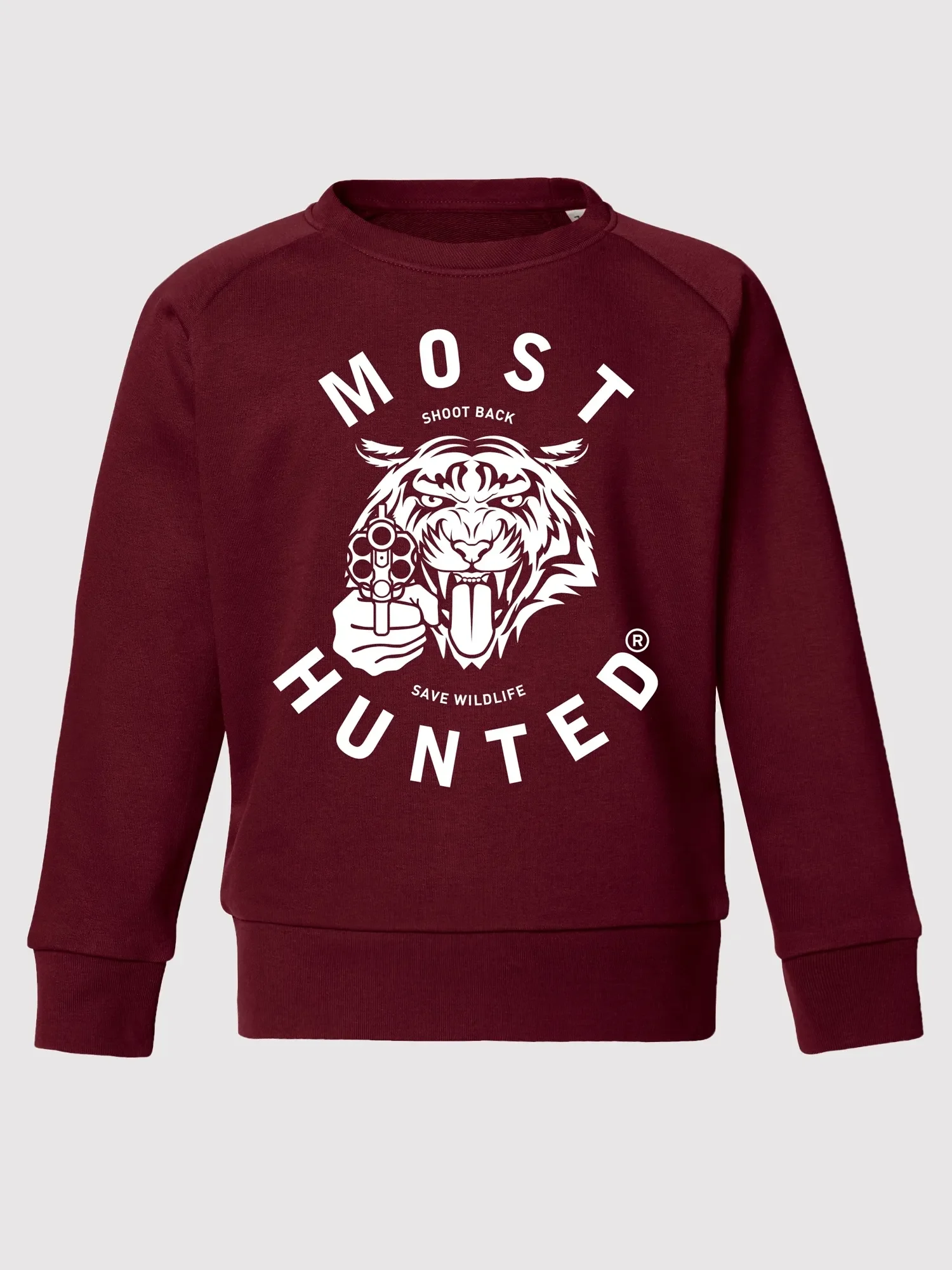 kids sweater bordeaux wit