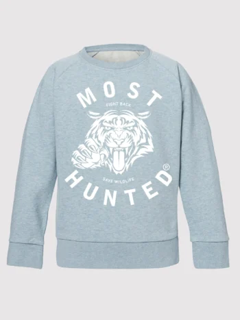 kids sweater klauw ijs blauw