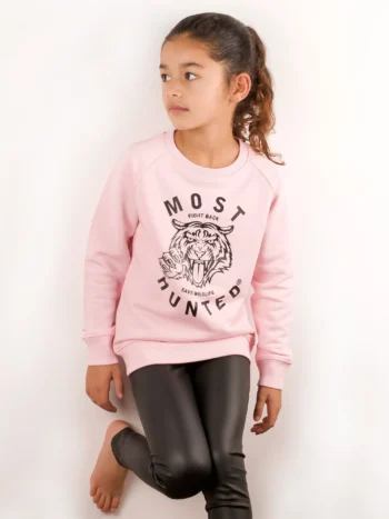 kids sweater klauw roze