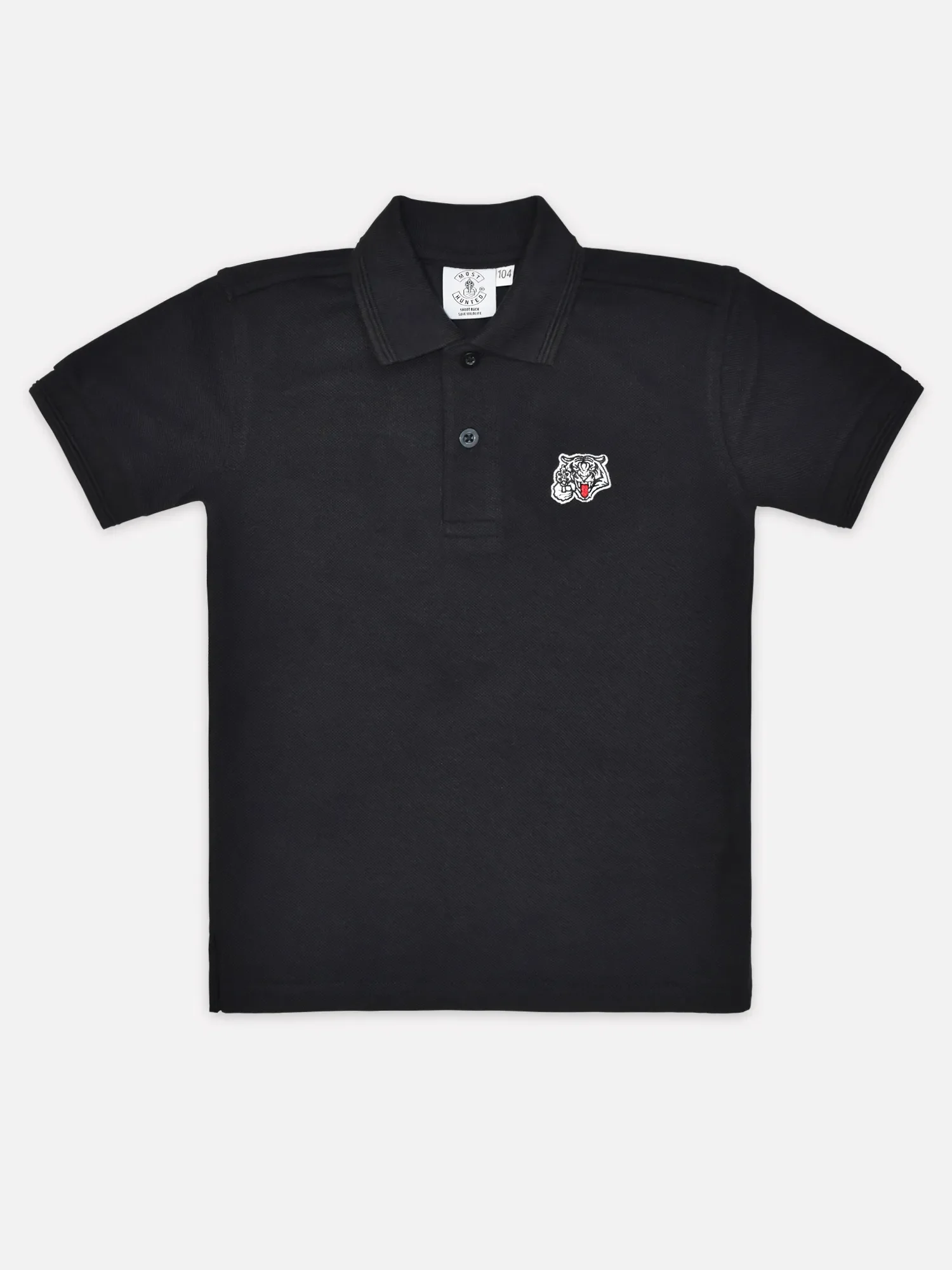 kids polo zwart