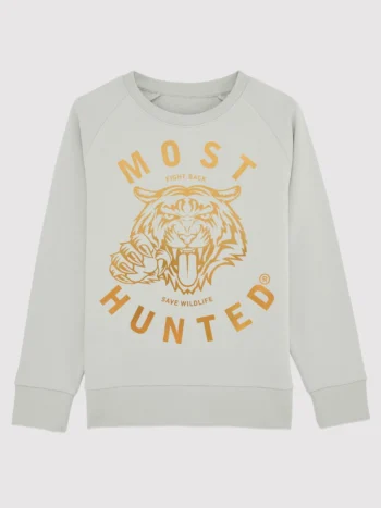 kids sweater klauw licht groen goud