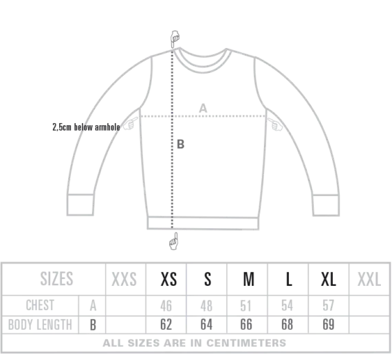 Vintage Women’s Sweater Size Chart