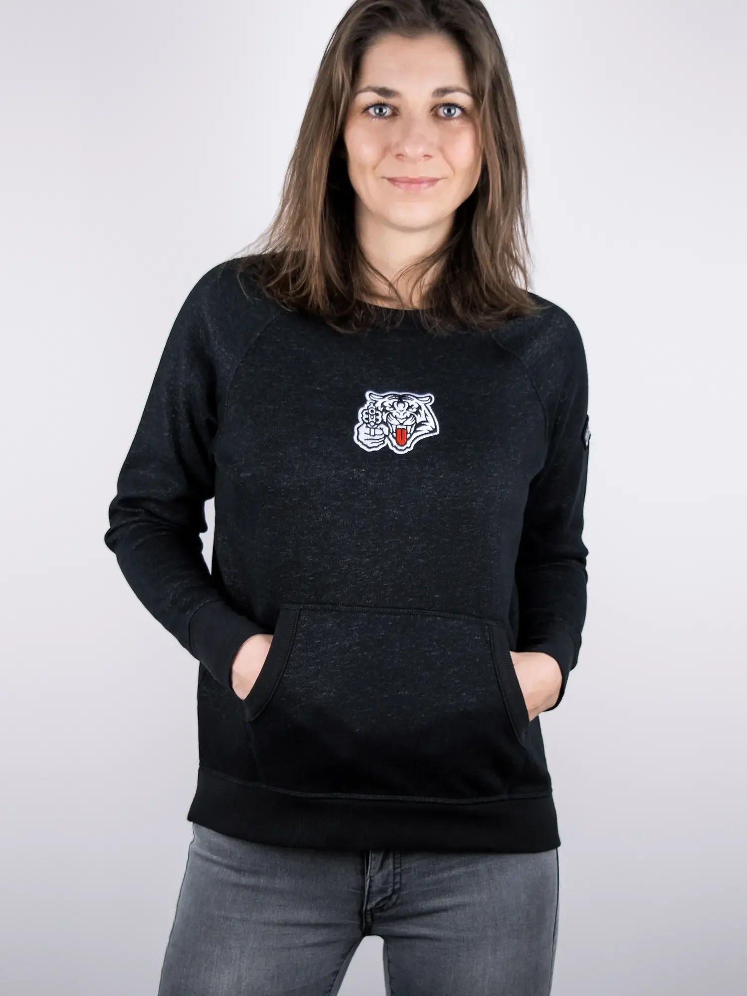 oversized sweater dames zwart